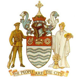 website of the city administration of Barrie