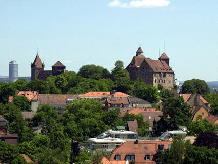 Pictures of Nuremberg - View of the Imperial Castle