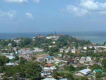 San Fernando, 3rd largest city of Trinidad and Tobago (population 48 800 people)