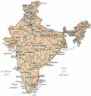 map of India