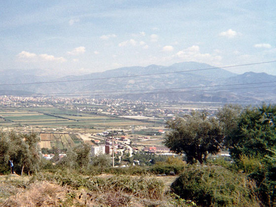 view on Elbasan
