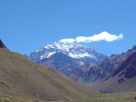 Aconcagua, highest point of Argentina