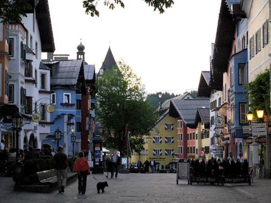 View on Kitzbuehl