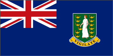 flag of the Britisch Virgin Islands