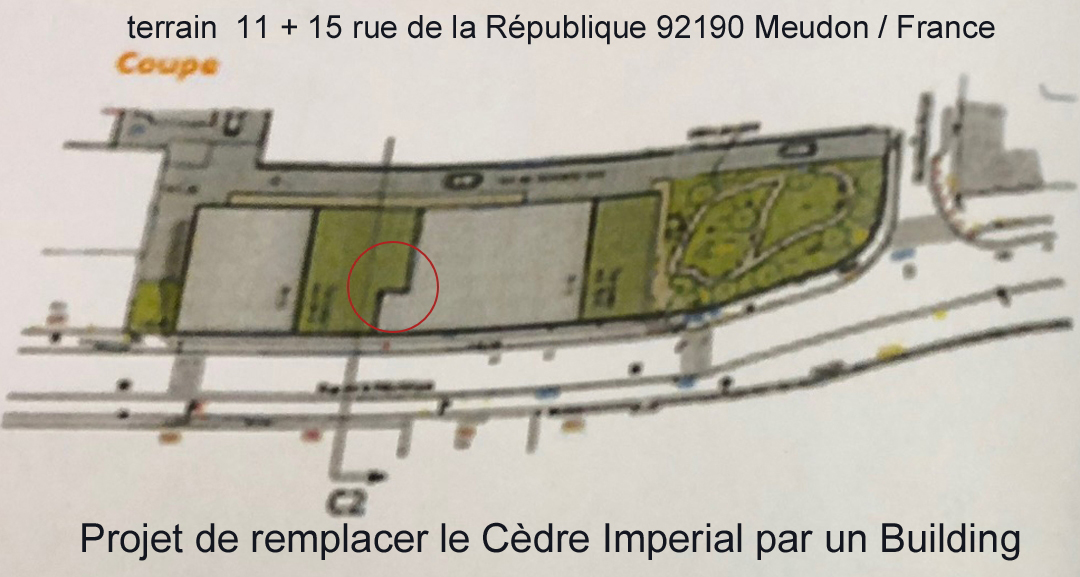 plan 11 rue de la République in Meudon