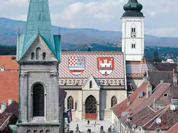 visit Zagreb, capital and largest city of Croatia (784,000 people)