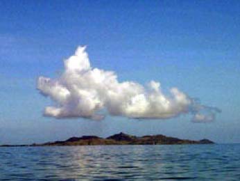 Cloud over Fiji