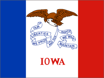 Flag of Iowa