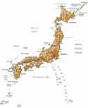 map of Japan