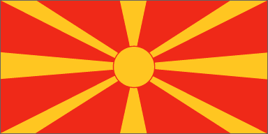 Flag of North Macedonia
