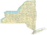 map of New York