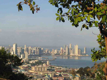 visit Panama City, capital and largest city of Panama (708,000 people)