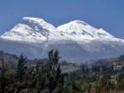 Nevado Huscaran, highest point of Peru