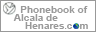 Phonebook of Alcala de Henares.com