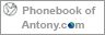Phonebook of Antony.com