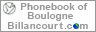 Phonebook of Boulogne Billancourt.com