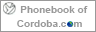 Phonebook of Cordoba.com