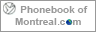 Phonebook of Montreal.com