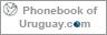 Phonebook of Uruguay.com