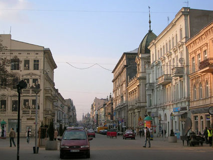 Pictures of Lodz (Piotrkowska Street)