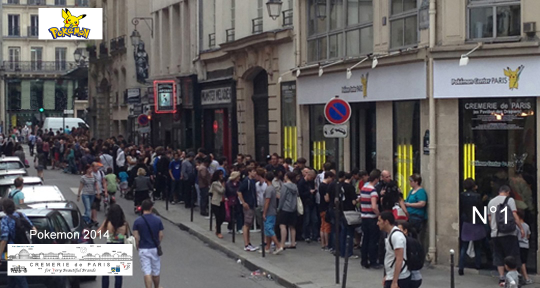 Pokemon is one of the most famous brands from Japan, discover their Pop Up Store at Cremerie de Paris, home of the Phone Book of the World. Expo organised by the agency My Pop Up Store,  design by Anne Anquetil