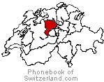 Swiss Canton Map
