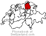 Swiss Canton Map