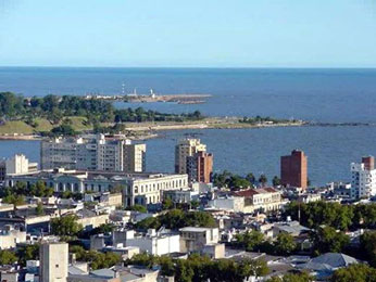 Visit Montevideo, the capital and largest city of Uruguay (1,325,000 people)