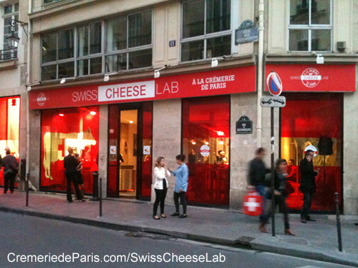 Swiss Cheese Lab Pop Up Store à la Cremerie de Paris in 2014