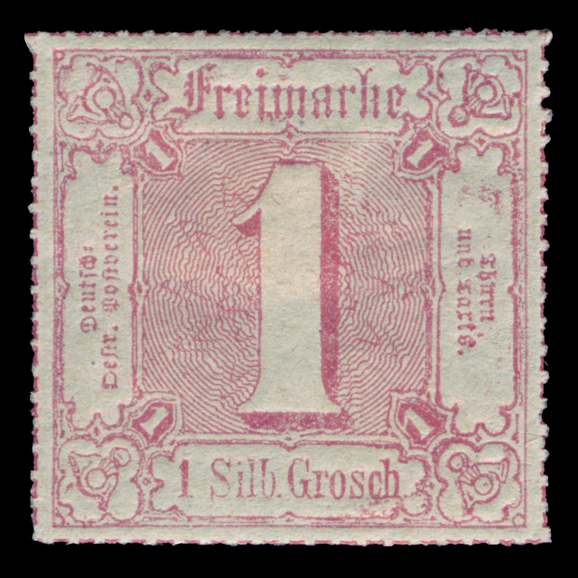 Thurn & Taxis stamp 1 Groschen